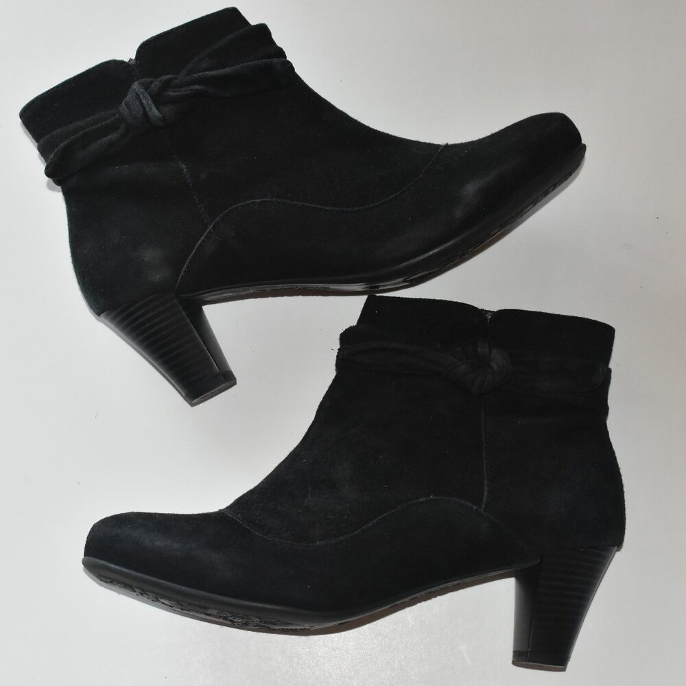 Footglove Black ankle Boots US 7/UK 4.5